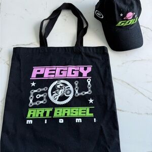 Black Tote and Cap Set - Miami Art Basel Limited Edition